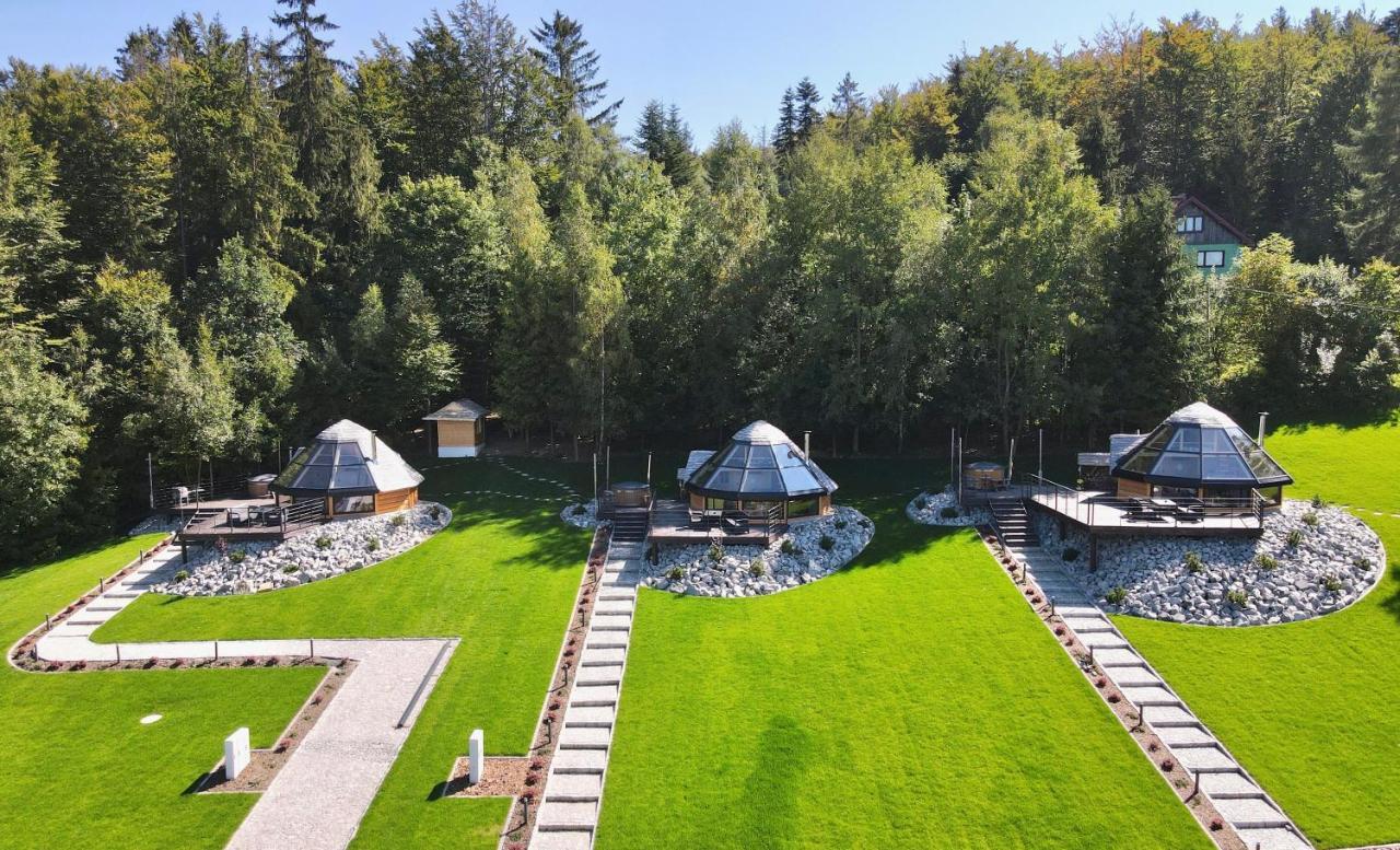 Osada Poli Koniakow - Panoramiczny Domek Nr 1 Z Prywatna Balia I Hydromasazem Buitenkant foto