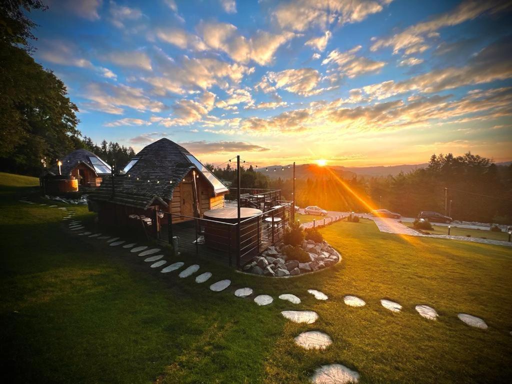 Osada Poli Koniakow - Panoramiczny Domek Nr 1 Z Prywatna Balia I Hydromasazem Buitenkant foto