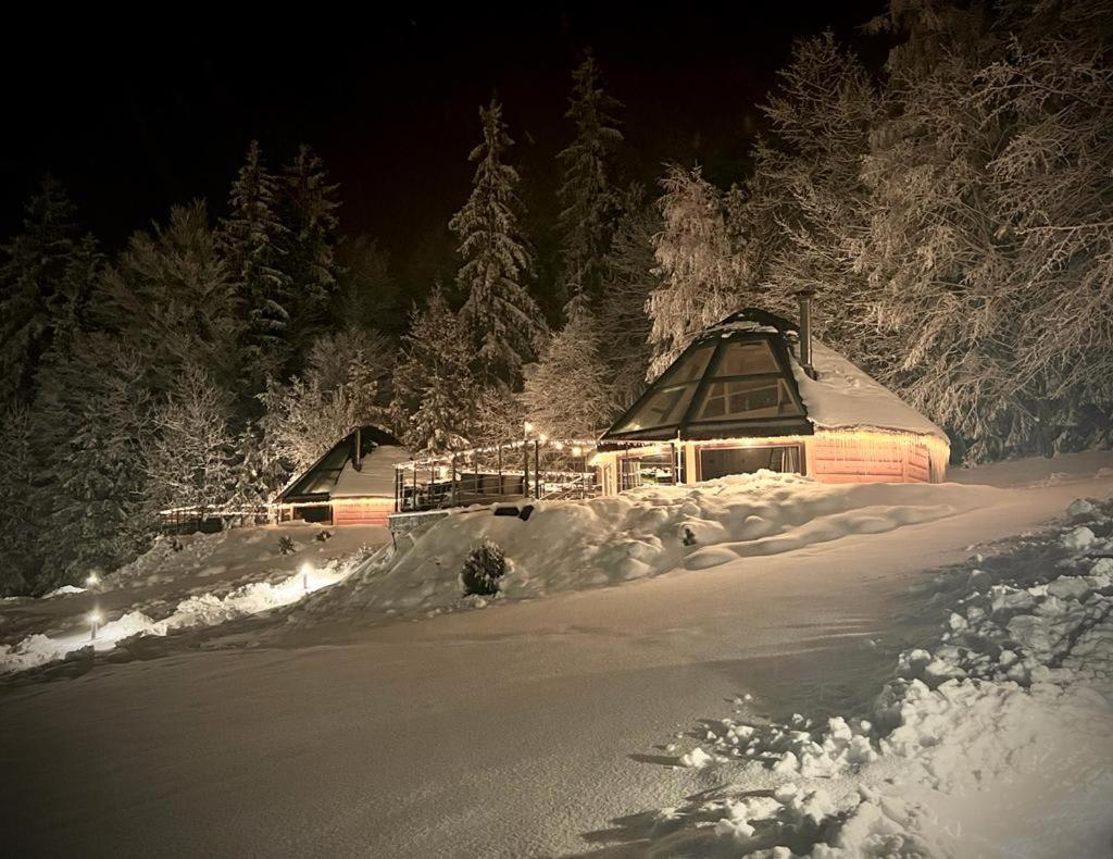 Osada Poli Koniakow - Panoramiczny Domek Nr 1 Z Prywatna Balia I Hydromasazem Buitenkant foto